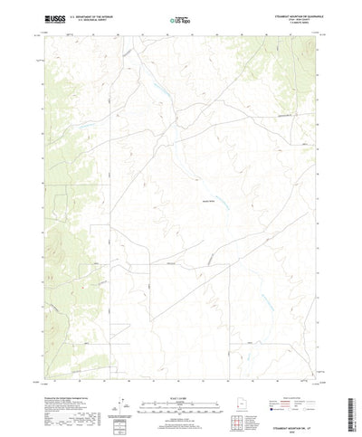 Steamboat Mountain SW, UT (2020, 24000-Scale) Preview 1