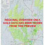 Daylesford - Gold Prospecting Map