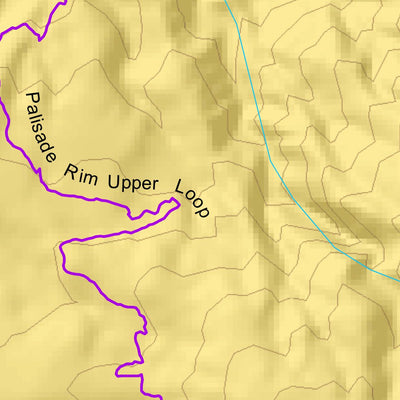 Palisade Plunge Trail Map