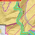 Palisade Plunge Trail Map