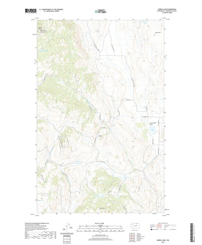 Aeneas Lake, WA (2020, 24000-Scale) Preview 1