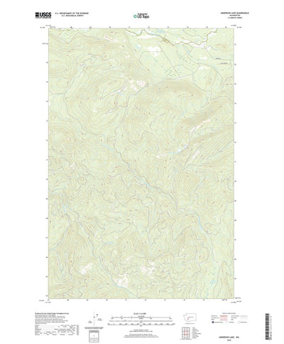 Anderson Lake, WA (2020, 24000-Scale) Preview 1
