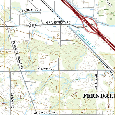 Bertrand Creek, WA (2020, 24000-Scale) Preview 3
