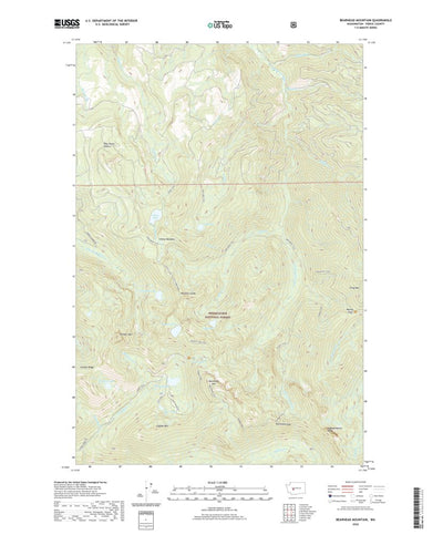 Bearhead Mountain, WA (2020, 24000-Scale) Preview 1