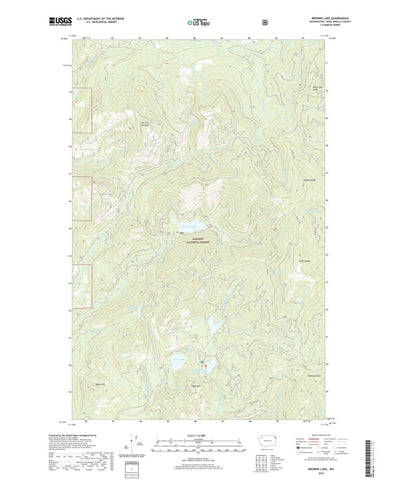 Browns Lake, WA (2020, 24000-Scale) Preview 1
