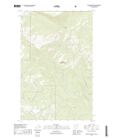 Boundary Mountain, WA (2020, 24000-Scale) Preview 1
