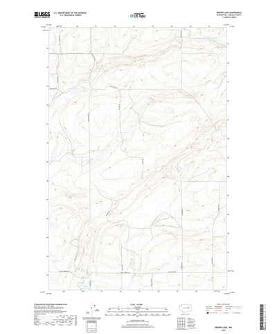 Draper Lake, WA (2020, 24000-Scale) Preview 1