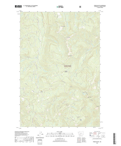 French Butte, WA (2020, 24000-Scale) Preview 1