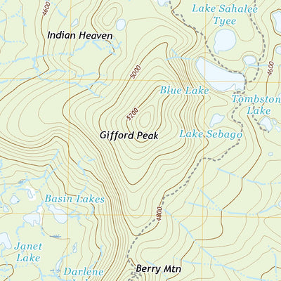 Gifford Peak, WA (2020, 24000-Scale) Preview 3