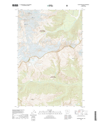 Glacier Peak East, WA (2020, 24000-Scale) Preview 1