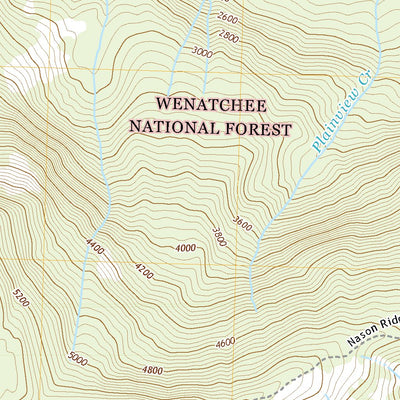 Lake Wenatchee, WA (2020, 24000-Scale) Preview 2