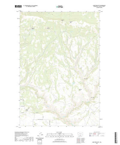 Lone Pine Butte, WA (2020, 24000-Scale) Preview 1
