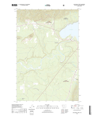 Lake Quinault West, WA (2020, 24000-Scale) Preview 1