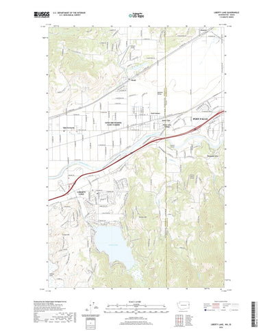 Liberty Lake, WA (2020, 24000-Scale) Preview 1