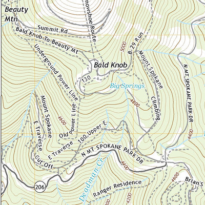 Mount Spokane, WA (2020, 24000-Scale) Preview 3
