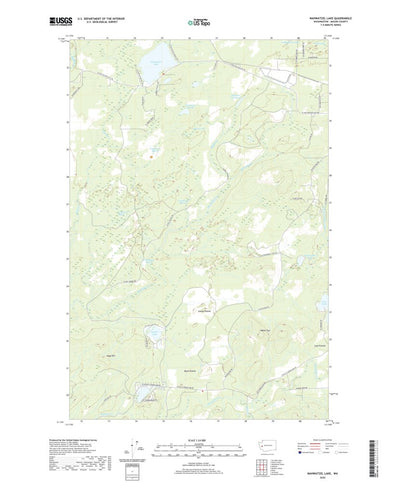 Nahwatzel Lake, WA (2020, 24000-Scale) Preview 1