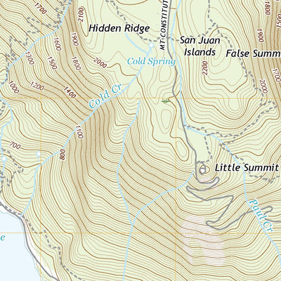 Mount Constitution, WA (2020, 24000-Scale) Preview 3