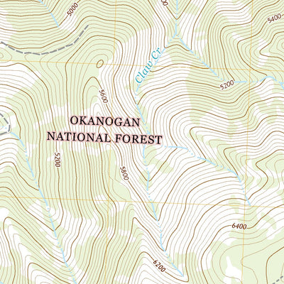Spur Peak, WA (2020, 24000-Scale) Preview 2