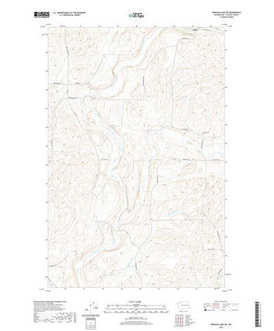 Sprague Lake NE, WA (2020, 24000-Scale) Preview 1