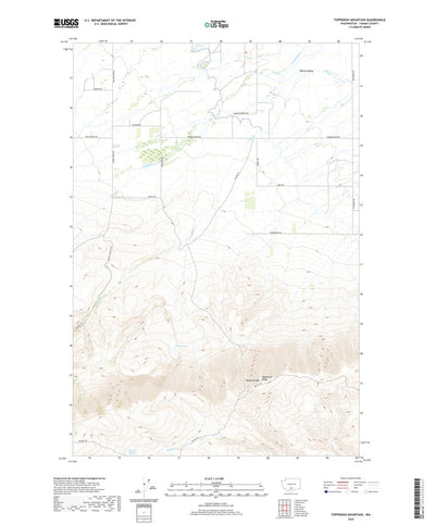 Toppenish Mountain, WA (2020, 24000-Scale) Preview 1