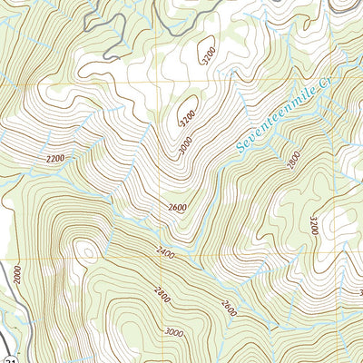 Thirteenmile Creek, WA (2020, 24000-Scale) Preview 3