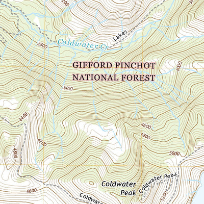 Spirit Lake West, WA (2020, 24000-Scale) Preview 2