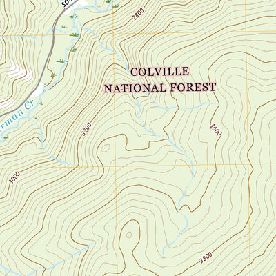 South Huckleberry Mountain, WA (2020, 24000-Scale) Preview 2
