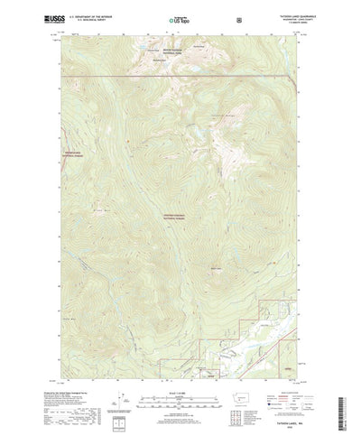 Tatoosh Lakes, WA (2020, 24000-Scale) Preview 1