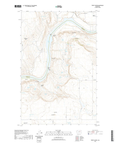 Trefry Canyon, WA (2020, 24000-Scale) Preview 1