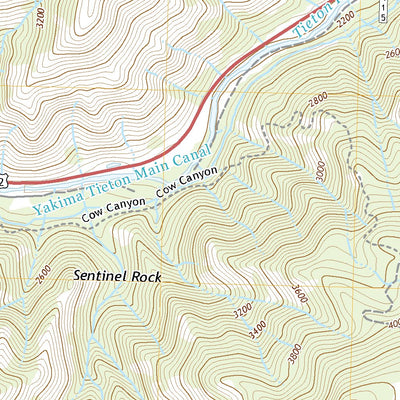 Weddle Canyon, WA (2020, 24000-Scale) Preview 3