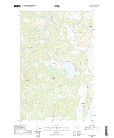 Waitts Lake, WA (2020, 24000-Scale) Preview 1