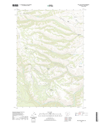 Willy Dick Canyon, WA (2020, 24000-Scale) Preview 1