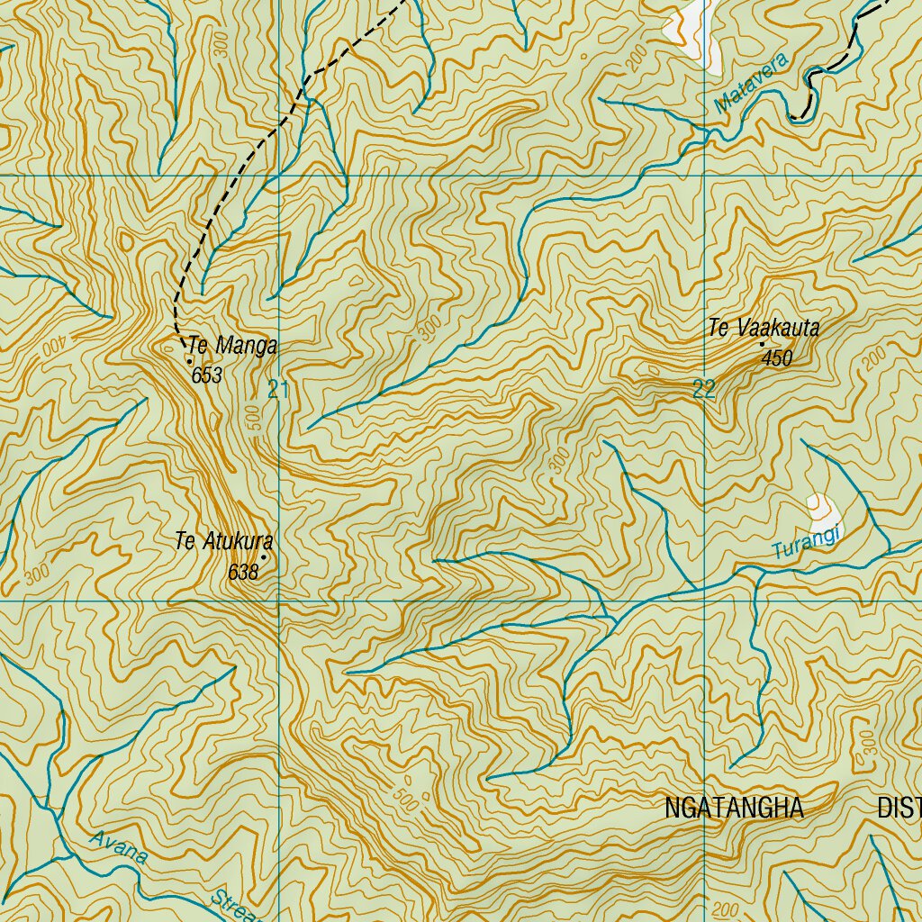 PI12 Rarotonga Map by Land Information New Zealand Avenza Maps