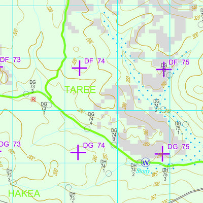 COG Series Map 2132-23: Nanga and Marradong