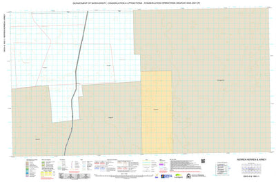 COG Series Map 1843-14: Nerren Nerren and Arney