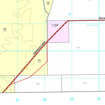 COG Series Map 1942-23: Balla Tank and Lake Nerramyne