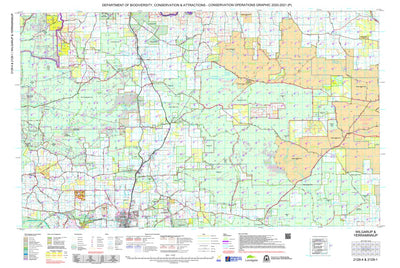 COG Series Map 2129-14: Wilgarup and Yerraminnup