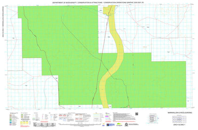COG Series Map 2042-14: Mariwallen and Woolgorong