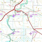 COG Series Map 2230-14: Blackwood River and Moodiarrup