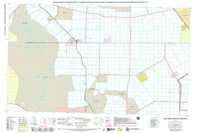 COG Series Map 2831-14: Lake King and Mount Madden