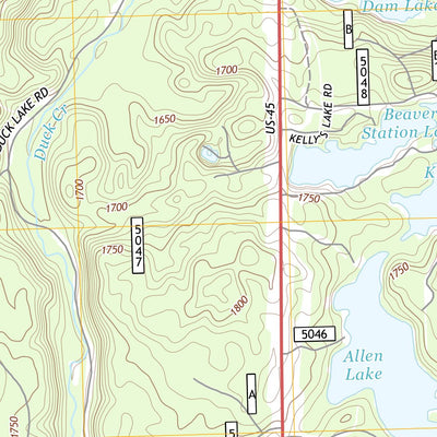 Land O' Lakes, WI-MI (2013, 24000-Scale) Preview 3