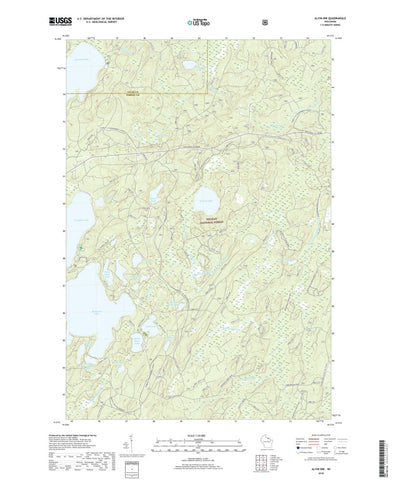 Alvin NW, WI (2018, 24000-Scale) Preview 1