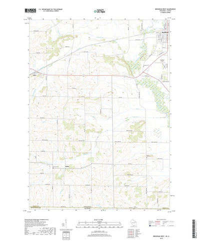 Brodhead West, WI (2018, 24000-Scale) Preview 1