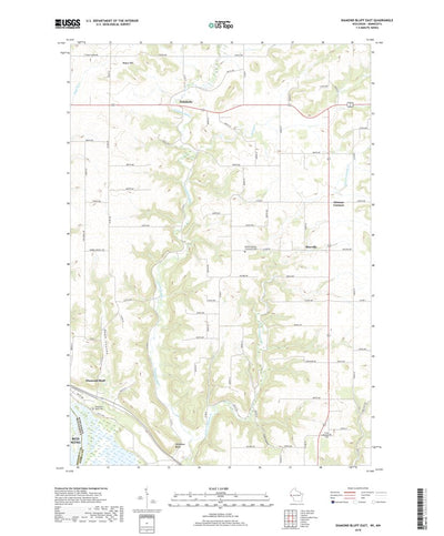 Diamond Bluff East, WI (2018, 24000-Scale) Preview 1