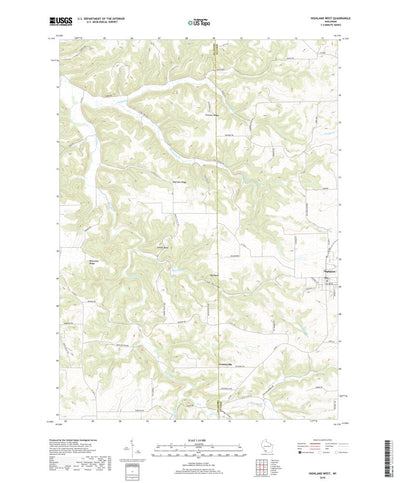 Highland West, WI (2018, 24000-Scale) Preview 1