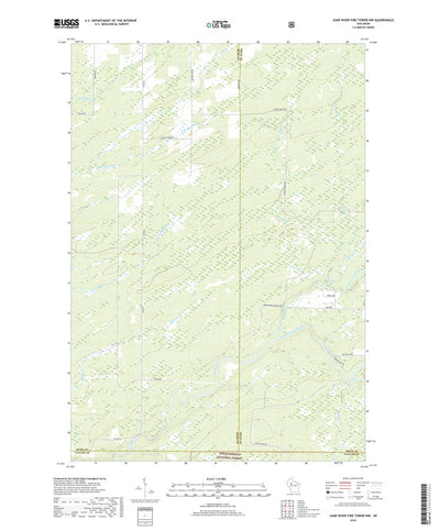Jump River Fire Tower NW, WI (2018, 24000-Scale) Preview 1