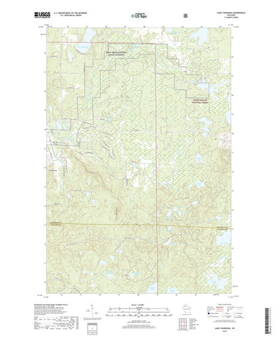 Lake Tahkodah, WI (2019, 24000-Scale) Preview 1