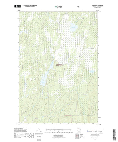 Pike Lake SW, WI (2018, 24000-Scale) Preview 1