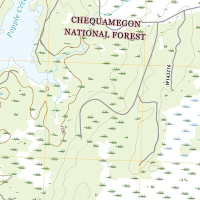 Pike Lake SW, WI (2018, 24000-Scale) Preview 2