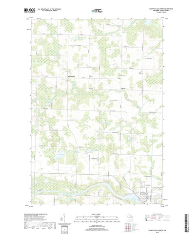 Oconto Falls North, WI (2018, 24000-Scale) Preview 1
